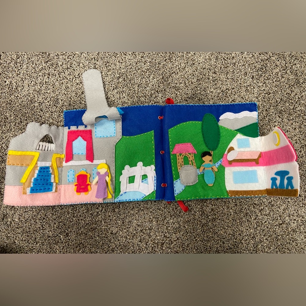 Handmade Felt Quiet Book